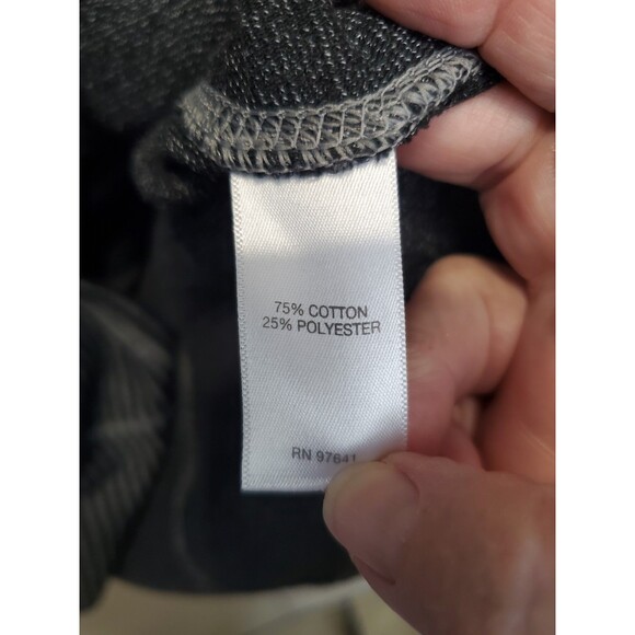 J Jill Cotton Blend Seam Detail Striped Long Sleeve Shift Midi Dress Size Med - Picture 5 of 6